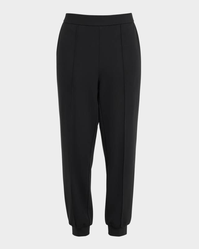 Petite Pintuck Lightweight Ponte Joggers